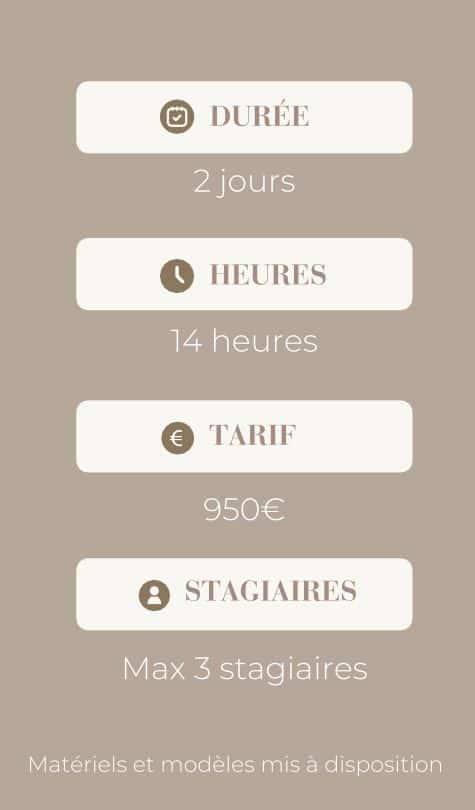 tarif perfectionnement microblading